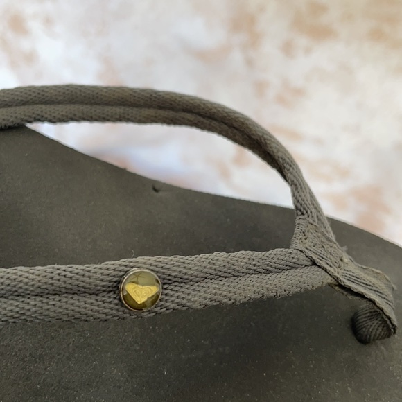 CHARCOAL GREY FLIP FLOPS - Picture 3 of 3